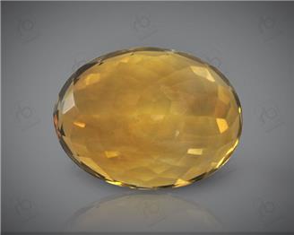 Yellow Citrine Natural Certified  10.87CTS-8436